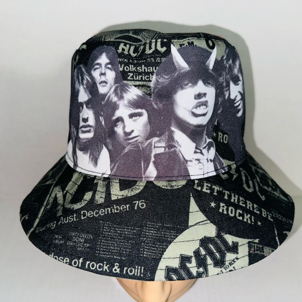 AC/DC Custom Made Bucket Hat